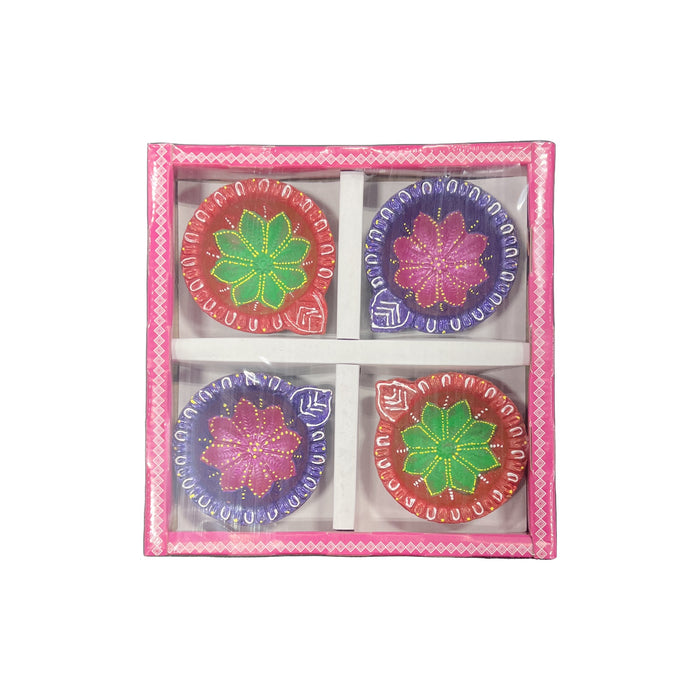 Divine Diya Without Wax (Set of 4)