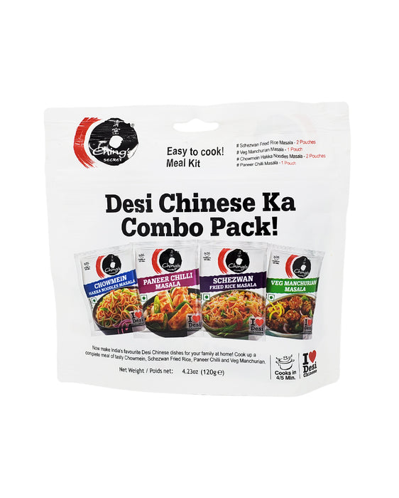 Ching's Secret Chinese Masala Combo Pack 120gm - Spices - pooja store near me