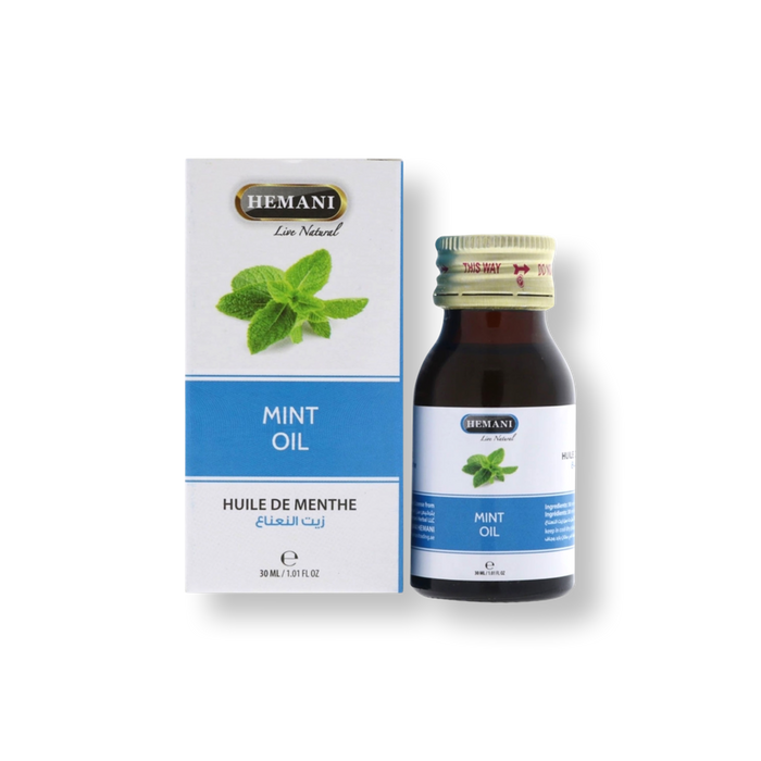 Hemani Mint Oil 30ml - Oil | indian pooja store near me