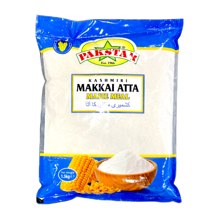 Pakstar Kashmiri Makkai Atta 1.5kg (Maize Meal)