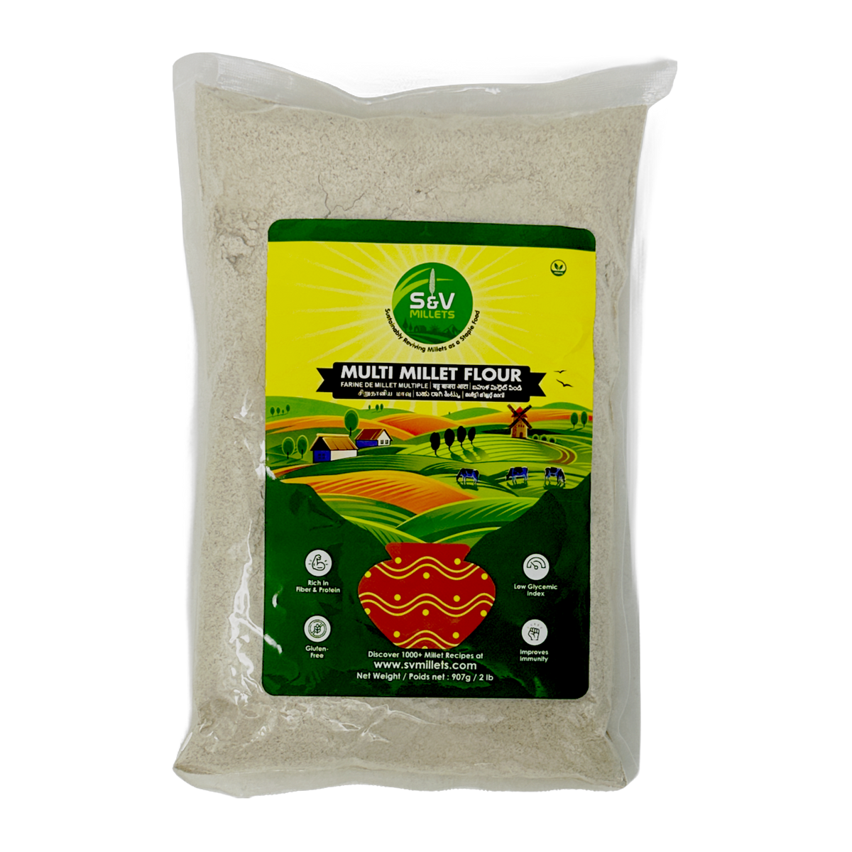 S&V Multi Millet Flour 907g — Spice Divine