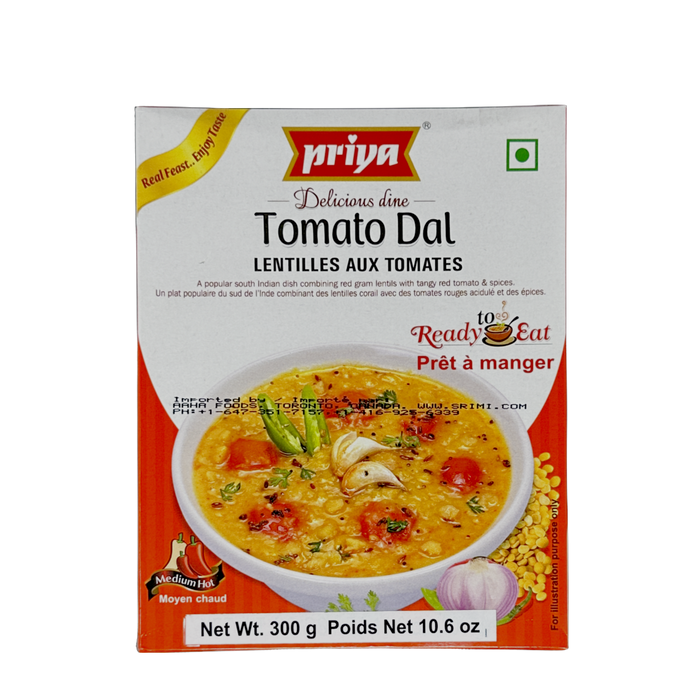 Priya Ready To Eat Tomato Dal 300g