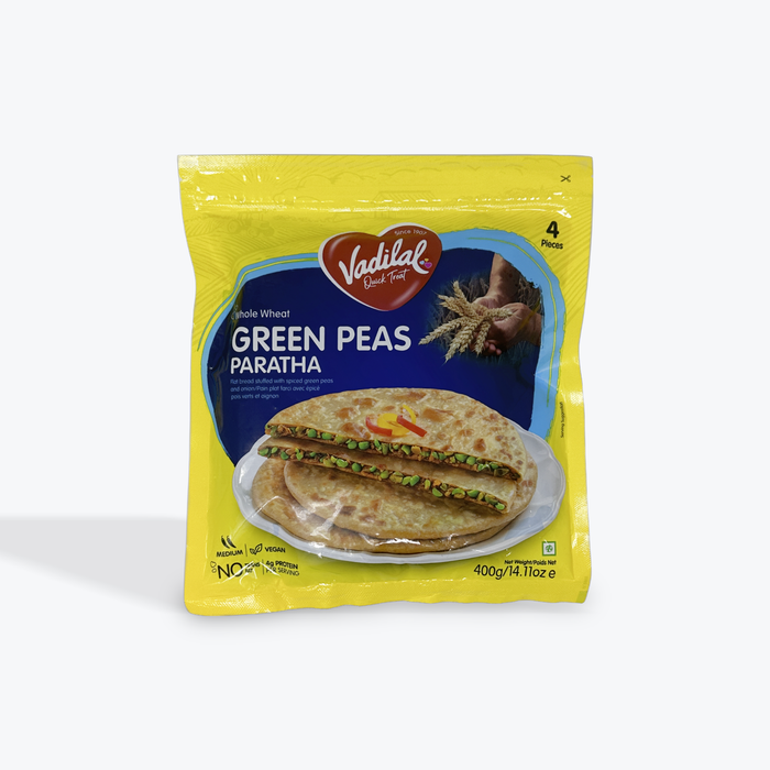 Vadilal Green Peas Paratha 400g (4pcs)