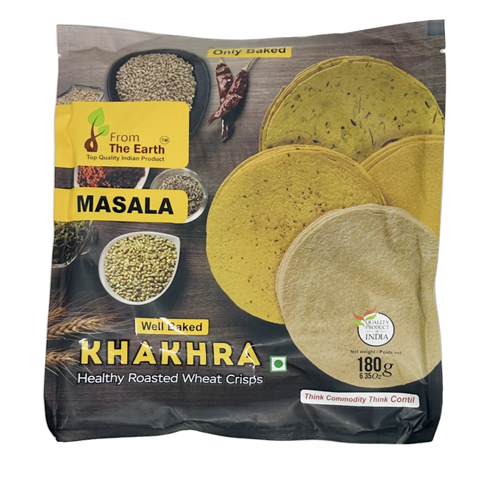 From The Earth  Masala Khakhra 180g