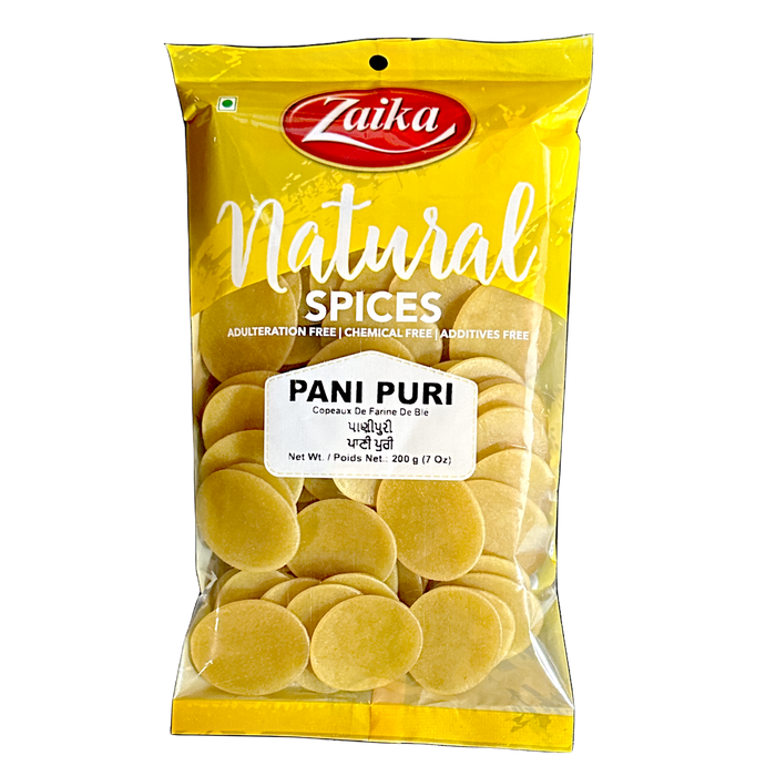 Pièce de Pani Puri non frite Zaika 200g