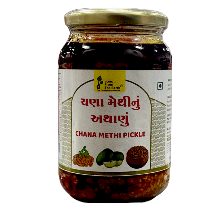 From The Earth Chana Methi Pickle 500g