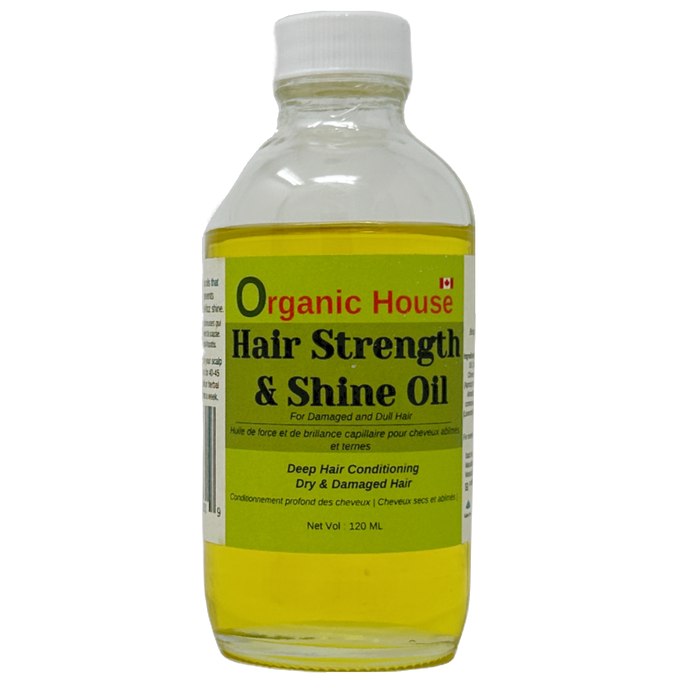 Organic House Hair Strength & Shine Oil