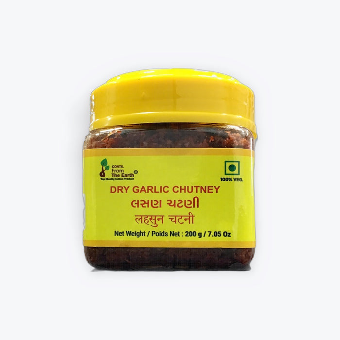 From The Earth Dry Garlic Chutney 200g