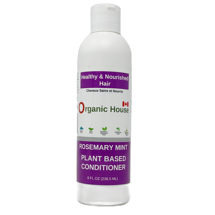 Organic House Rosemary Mint Conditioner (Plant Based) 8 Oz.