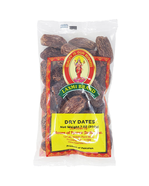 Laxmi Brand Dry Dates 200gm - Dry Nuts - bangladeshi grocery store in canada