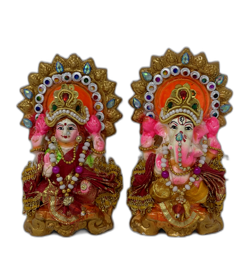 Laxmi Ganesh Statue Diwali Set - Statues | indian pooja store near me