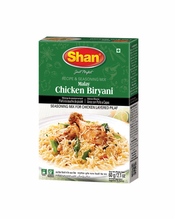 Shan Seasoning Mix Malay Chicken Biryani 60gm - Spices | indian grocery store in markham
