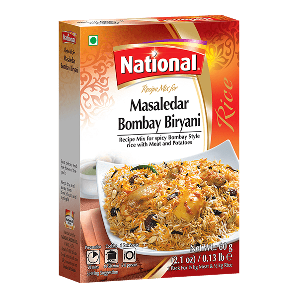 National Masaledar Bombay Biryani 60g - Spices - punjabi store near me