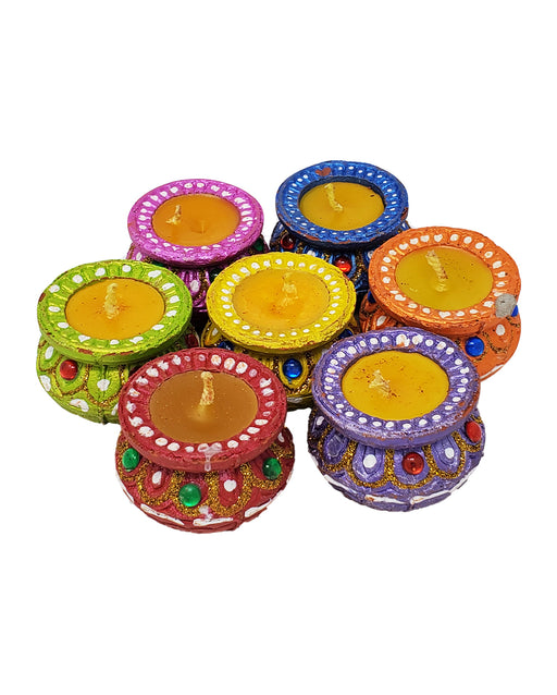 Small Matka Diya Set of 7 - Prayer (Pooja) | indian grocery store in Ottawa