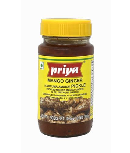 Priya Mango Ginger Pickle (No Garlic) 300g3 - Pickles | indian grocery store in kitchener
