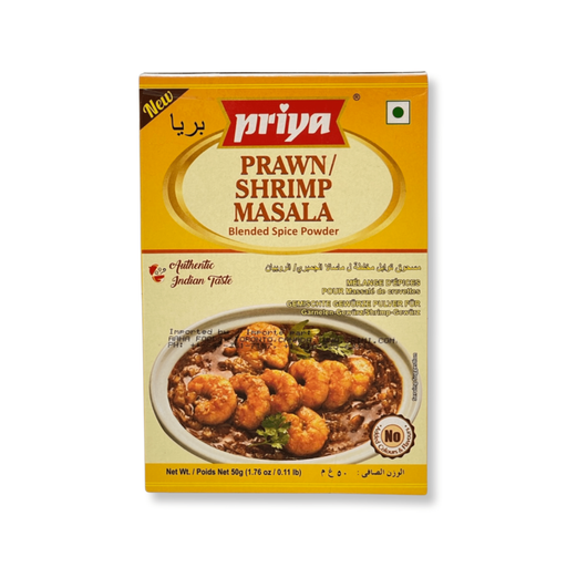 Priya Prawn Shrimp Masala Powder 50g - Spices - punjabi grocery store near me