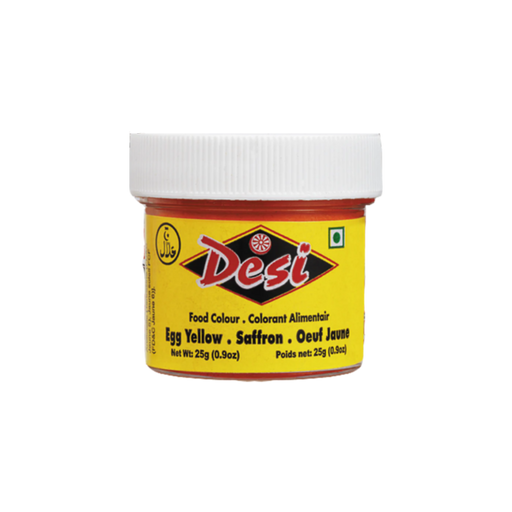 Desi Yellow Saffron Food Color 25g - Food Colour | indian grocery store in guelph