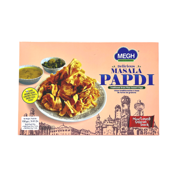 Megh Masala Papdi 250g - Snacks | indian grocery store in Quebec City