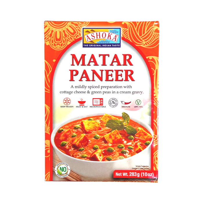 Ashoka Frozen Matar Paneer 283gm - Frozen - punjabi grocery store in canada