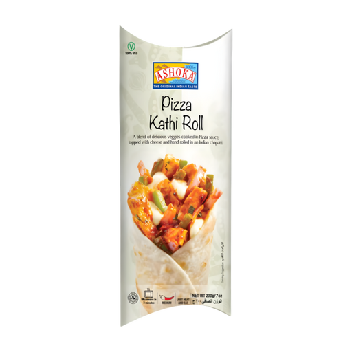 Ashoka Pizza Kathi Roll 200g - Frozen - sri lankan grocery store near me