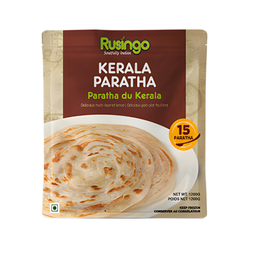 Rusingo Kerala Paratha 1.2kg (15 Pc) - Frozen | indian grocery store in waterloo