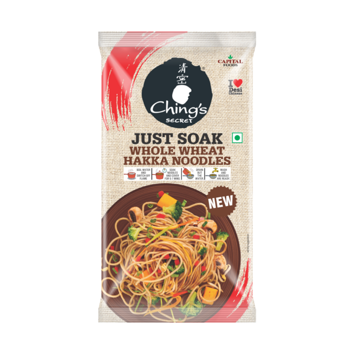 Chings Secret Whole Wheat Hakka Noodles 150gm - Noodles | indian grocery store in brantford