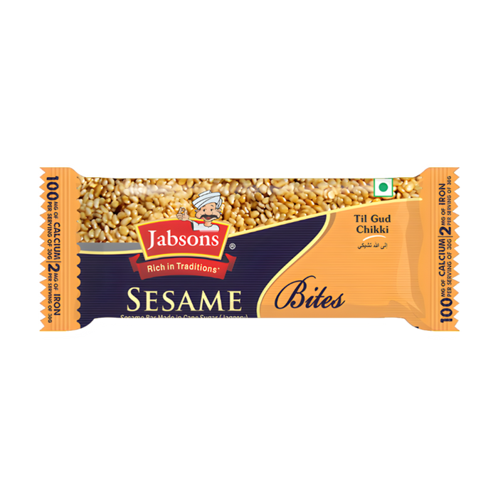 Jabsons Sesame Bite (Til Gud Chikki) - Candy | indian grocery store in north bay