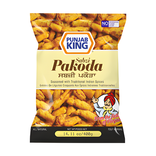 Punjab King Sabzi Pakoda 340g - Snacks | indian grocery store in Fredericton
