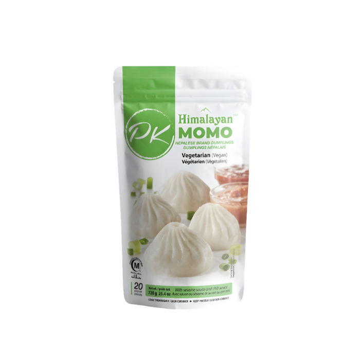 Punjab King Veg Himalayan Momos 720gm (20 pc) - Frozen - pakistani grocery store in canada