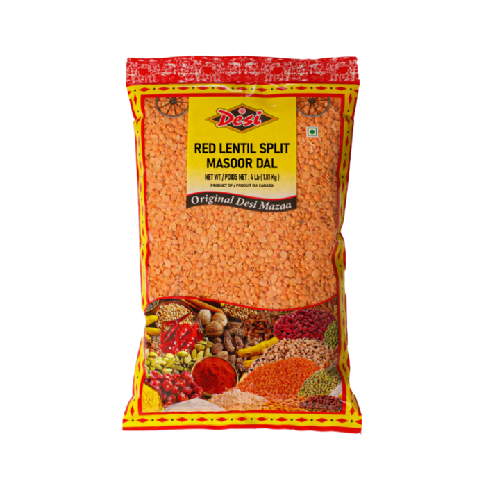 Desi Red Split Lentil (Masoor Dal) - Lentils | indian grocery store in guelph