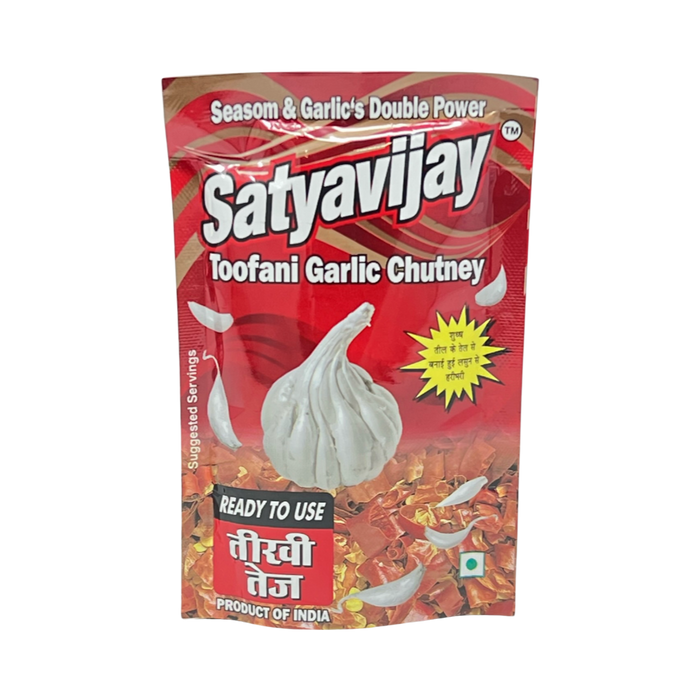 Satyavijay toffani garlic chutney 100gm - Chutney - punjabi grocery store near me