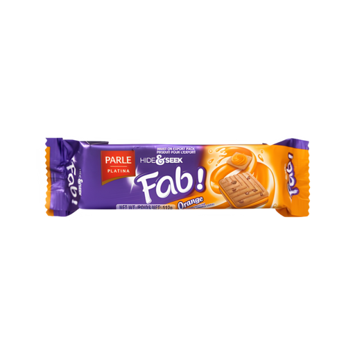 Parle Biscuit Hide & Seek Fab! Orange 112g - Biscuits | indian grocery store in brampton