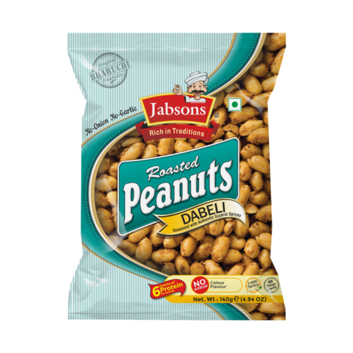 Jabsons Roasted Dabeli Peanuts 140gm - Snacks | indian grocery store in brampton