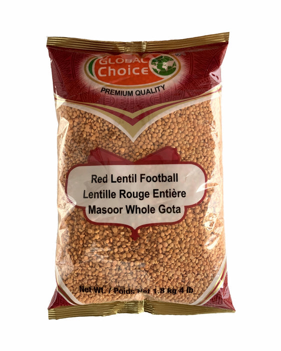 Global Choice Red Split Lentils 908gm ( Masoor Dal 2lb) - Lentils | indian grocery store in Saint John