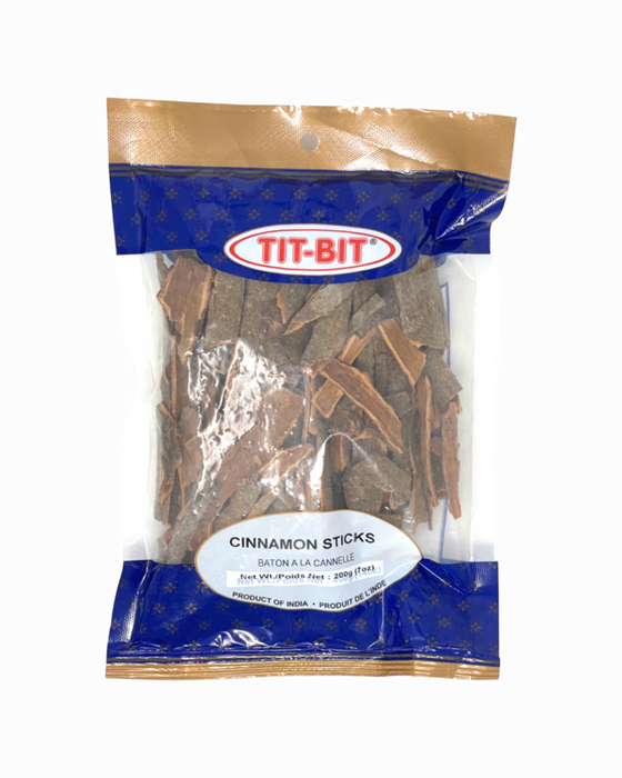 Tit-Bit Cinnamon Sticks 200gm - Spices - punjabi grocery store near me