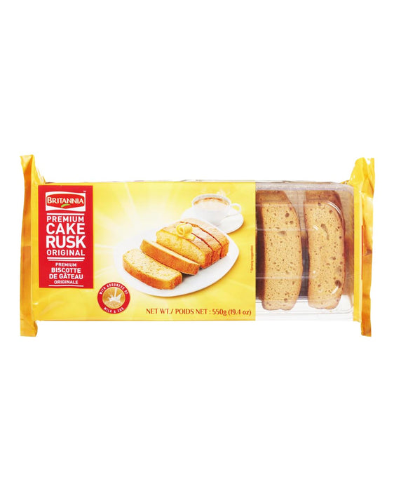 Britannia  Premium Cake Rusk 550g - Biscuits | indian grocery store in north bay