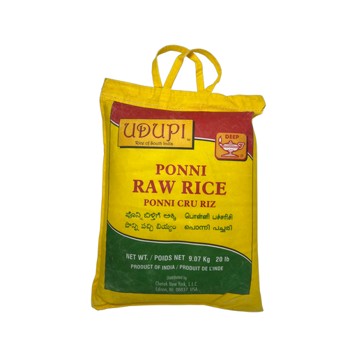 Udupi Ponni Raw Rice 20Lb(9.07kg) - Rice | indian grocery store in brampton