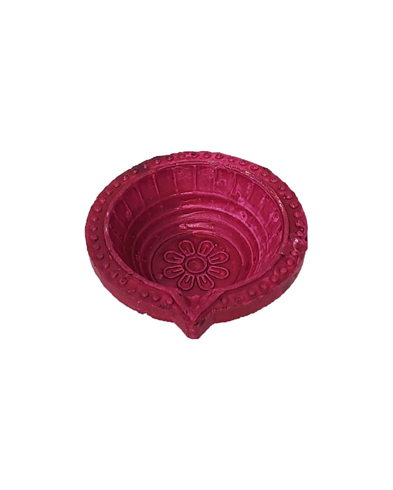 Multi Colors Diya Set of 12 - Prayer (Pooja) - indian supermarkets near me