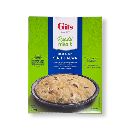 Gits Instant Mix Suji Halwa 300g - Ready To Eat | indian grocery store in belleville