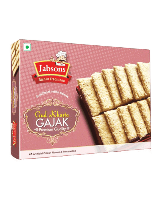 Jabsons Gud Khasta Gajak 400gm - Desserts | indian grocery store in kingston