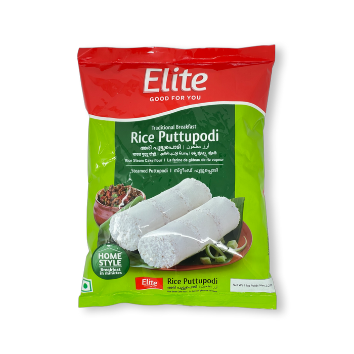 Elite Rice Puttu Podi (Rice Steam Cake Flour) 1Kg - Flour - Indian Grocery Store