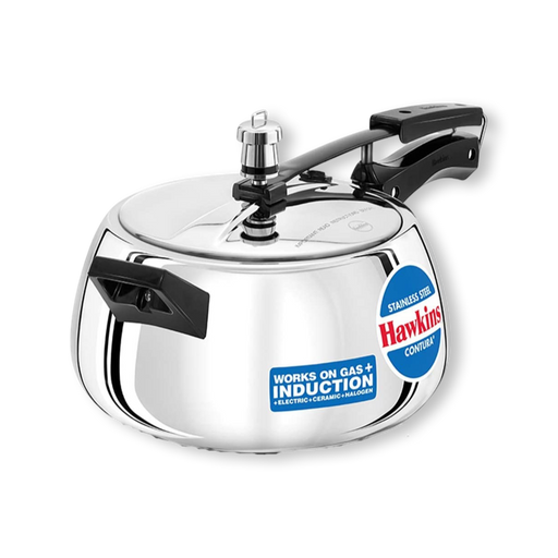 Hawkins SS induction compatible Contura Pressure Cooker Litre