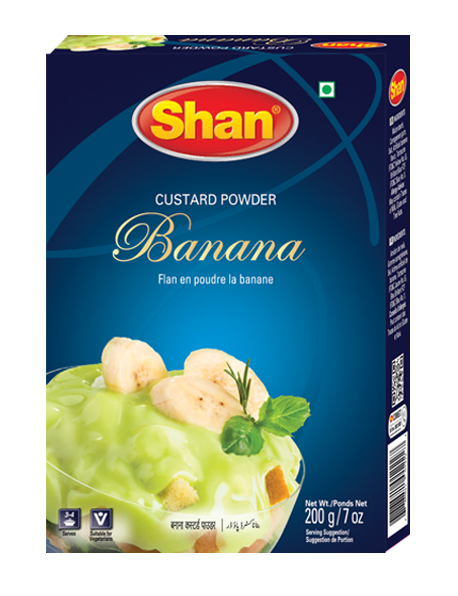 Shan Banana custard powder 200g - Dessert Mix | indian grocery store in guelph