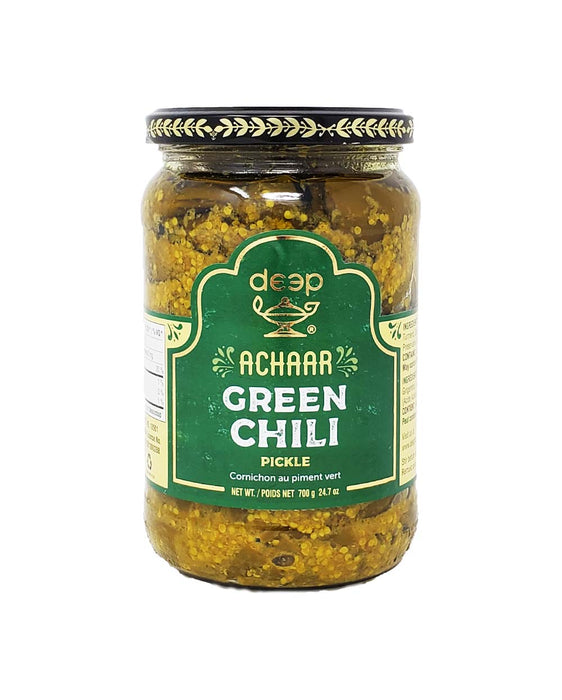 Deep Green Chili Pickle 700gm - Pickles | indian grocery store in Sherbrooke