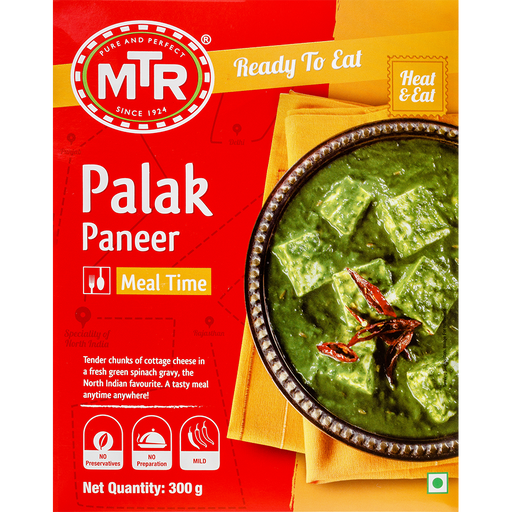MTR Palak paneer 300g - Ready To Eat | indian grocery store in waterloo