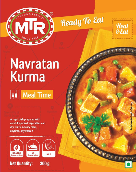 MTR Navratan kurma 300g - Ready To Eat - Indian Grocery Store
