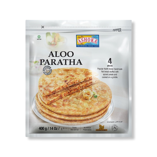 Ashoka Frozen Aloo Paratha - Frozen | indian grocery store in Quebec City