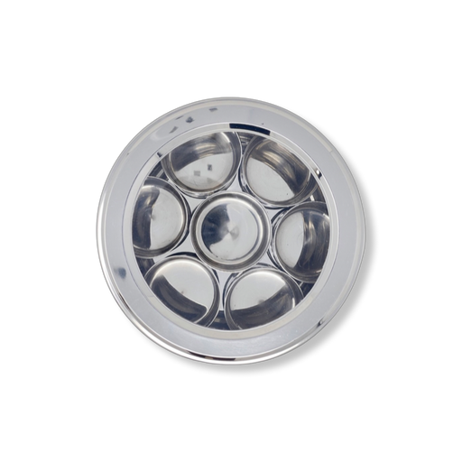 Stainless Steel Masala Dabba (Spice Container) - Utensils - sri lankan grocery store near me