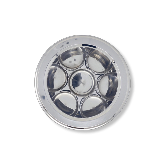 Stainless Steel Masala Dabba (Spice Container) - Utensils - sri lankan grocery store near me