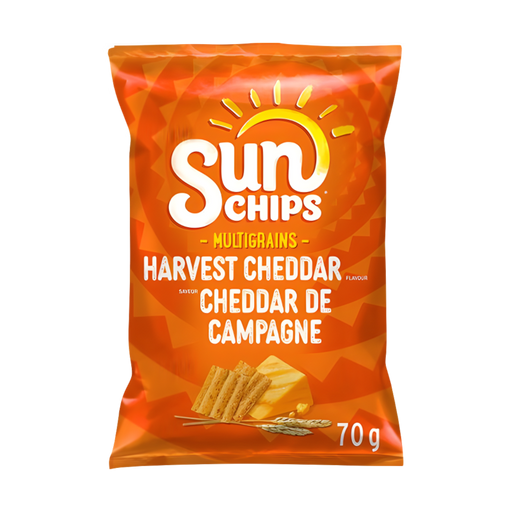 SunChips Harvest Cheddar Chips 70g - Snacks | indian grocery store in markham